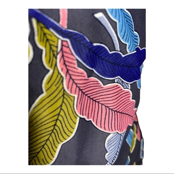 Boden Leaf Tankini TOP Size 8 - Picture 3 of 9